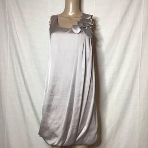 H&M sleeveless sliver dress
